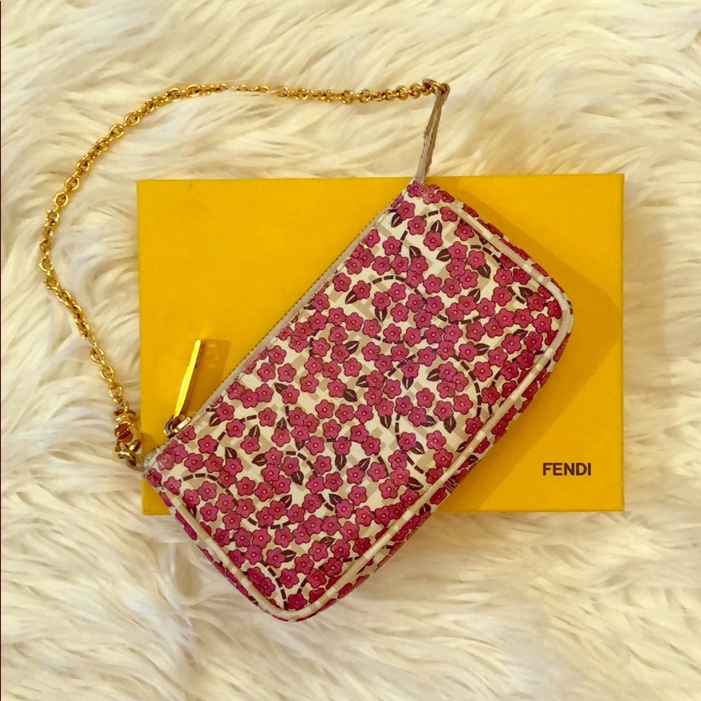 Fendi Cherry Blossom Pochette